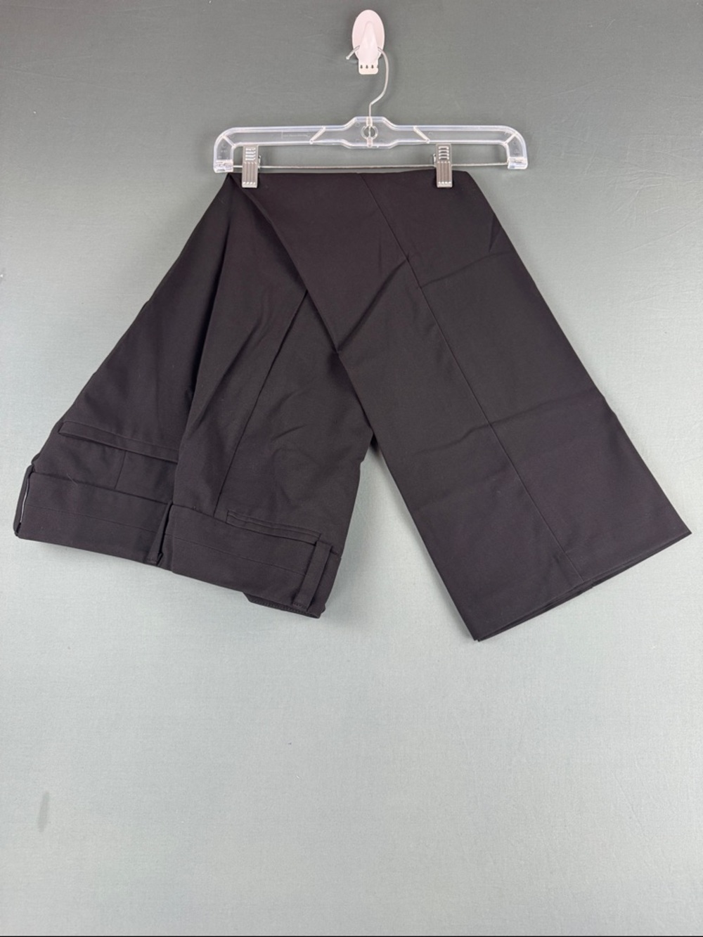 New York & Company Black Flat-Front Men's Shorts